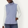 Amazon Essentials Women’s Classic-Fit Sleeveless Polar Soft Fleece Vest with Zip Pockets (Available in Plus Size)(Dusty Blue)