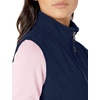 Amazon Essentials Women’s Classic-Fit Sleeveless Polar Soft Fleece Vest with Zip Pockets (Available in Plus Size)(Navy)