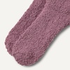 Amazon Essentials Women’s Cozy Fuzzy Slipper Socks, Plush Sleep Crew Socks, 5 Pairs(Pink Multicolor)