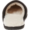 Amazon Essentials Women’s Cozy Slippers with Faux Fur Lining, Non-Slip Indoor Outdoor House Shoes(Black)