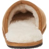 Amazon Essentials Women’s Cozy Slippers with Faux Fur Lining, Non-Slip Indoor Outdoor House Shoes(Chestnut Brown)