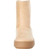 Amazon Essentials Women’s Faux Fur Lined Shearling Boots, Pull-On Design(Beige Microsuede)