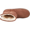 Amazon Essentials Women’s Faux Fur Lined Shearling Boots, Pull-On Design(Chestnut Brown Microsuede)