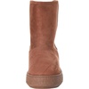 Amazon Essentials Women’s Faux Fur Lined Shearling Boots, Pull-On Design(Chestnut Brown Microsuede)