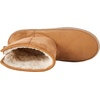Amazon Essentials Women’s Faux Fur Lined Shearling Boots, Pull-On Design(Tan Microsuede)