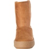 Amazon Essentials Women’s Faux Fur Lined Shearling Boots, Pull-On Design(Tan Microsuede)