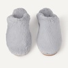Amazon Essentials Women’s Fuzzy Plush House Slippers(Grey)