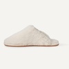 Amazon Essentials Women’s Fuzzy Plush House Slippers(Ivory)