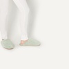 Amazon Essentials Women’s Fuzzy Plush House Slippers(Mint Green)