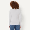 Amazon Essentials Women’s Lightweight Crewneck Cardigan Sweater(Light Grey Heather)