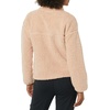 Amazon Essentials Women’s Long Sleeve Fleece Zip-Up Sherpa Lined Jacket with Stand Neck(Blush)