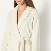 Amazon Essentials Women’s Mid-Length Plush Bath Robe, Loungewear (Available in Plus Size)(Cream)