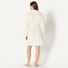Amazon Essentials Women’s Mid-Length Plush Bath Robe, Loungewear (Available in Plus Size)(Cream)