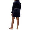 Amazon Essentials Women’s Mid-Length Plush Bath Robe, Loungewear (Available in Plus Size)(True Navy)