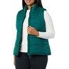 Amazon Essentials Women’s Mid-Weight Puffer Vest(Dark Green)