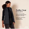 Amazon Essentials Women’s Mid-Weight Puffer Vest(Red)