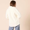 Amazon Essentials Women’s Oversized Teddy Sherpa Shirt Jacket (Previously Goodthreads)(Cream)