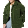 Amazon Essentials Women’s Oversized Teddy Sherpa Shirt Jacket (Previously Goodthreads)(Olive)