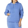 Amazon Essentials Women’s Regular-Fit Midweight Fleece Pullover Hoodie with Kangaroo Pocket (Available in Plus Size)(Blue)