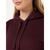 Amazon Essentials Women’s Regular-Fit Midweight Fleece Pullover Hoodie with Kangaroo Pocket (Available in Plus Size)(Burgundy)