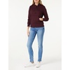Amazon Essentials Women’s Regular-Fit Midweight Fleece Pullover Hoodie with Kangaroo Pocket (Available in Plus Size)(Burgundy)