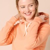 Amazon Essentials Women’s Regular-Fit Midweight Fleece Pullover Hoodie with Kangaroo Pocket (Available in Plus Size)(Cantaloupe)