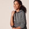 Amazon Essentials Women’s Regular-Fit Midweight Fleece Pullover Hoodie with Kangaroo Pocket (Available in Plus Size)(Charocoal Heather)