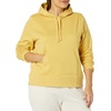 Amazon Essentials Women’s Regular-Fit Midweight Fleece Pullover Hoodie with Kangaroo Pocket (Available in Plus Size)(Dark Yellow)