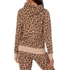Amazon Essentials Women’s Regular-Fit Midweight Fleece Pullover Hoodie with Kangaroo Pocket (Available in Plus Size)(Leopard)