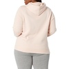 Amazon Essentials Women’s Regular-Fit Midweight Fleece Pullover Hoodie with Kangaroo Pocket (Available in Plus Size)(Light Pink)