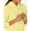 Amazon Essentials Women’s Regular-Fit Midweight Fleece Pullover Hoodie with Kangaroo Pocket (Available in Plus Size)(Light Yellow)