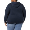 Amazon Essentials Women’s Regular-Fit Midweight Fleece Pullover Hoodie with Kangaroo Pocket (Available in Plus Size)(Navy)