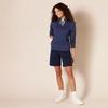 Amazon Essentials Women’s Regular-Fit Midweight Fleece Pullover Hoodie with Kangaroo Pocket (Available in Plus Size)(Navy Heather)