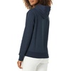 Amazon Essentials Women’s Regular-Fit Midweight Fleece Pullover Hoodie with Kangaroo Pocket (Available in Plus Size)(Navy Micro Cheetah)