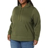 Amazon Essentials Women’s Regular-Fit Midweight Fleece Pullover Hoodie with Kangaroo Pocket (Available in Plus Size)(Olive)