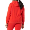 Amazon Essentials Women’s Regular-Fit Midweight Fleece Pullover Hoodie with Kangaroo Pocket (Available in Plus Size)(Red)