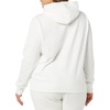 Amazon Essentials Women’s Regular-Fit Midweight Fleece Pullover Hoodie with Kangaroo Pocket (Available in Plus Size)(White)