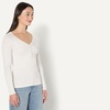 Amazon Essentials Women’s Ribbed Knit Long Sleeve Henley Slim Fit T-Shirt(Oatmeal Heather)