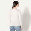 Amazon Essentials Women’s Ribbed Knit Long Sleeve Henley Slim Fit T-Shirt(Oatmeal Heather)