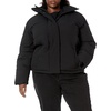 Amazon Essentials Women’s Short Waisted Puffer Jacket (Available in Plus Size)(Black)