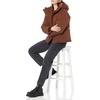 Amazon Essentials Women’s Short Waisted Puffer Jacket (Available in Plus Size)(Deep Brown)
