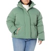 Amazon Essentials Women’s Short Waisted Puffer Jacket (Available in Plus Size)(Sage Green)