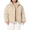 Amazon Essentials Women’s Short Waisted Puffer Jacket (Available in Plus Size)(Tan)