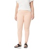 Amazon Essentials Women’s Skinny Fit Mid-Rise Stretch Pull-On Jegging with Pockets(Coral Pink)