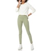 Amazon Essentials Women’s Skinny Fit Mid-Rise Stretch Pull-On Jegging with Pockets(Light Sage Green)