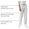 Amazon Essentials Women’s Straight Leg Fleece Sweatpants with Drawstring (Available in Plus Size)(Heather Grey)