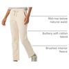 Amazon Essentials Women’s Straight Leg Fleece Sweatpants with Drawstring (Available in Plus Size)(Warm Beige)
