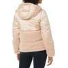 Amazon Essentials womens Full-Zip Sherpa Fleece Hooded Puffer Jacket(Blush)