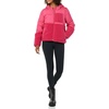 Amazon Essentials womens Full-Zip Sherpa Fleece Hooded Puffer Jacket(Hot Pink)