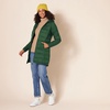 Amazon Essentials womens Lightweight Water-Resistant Packable Hooded Puffer Coat (Available in Plus Size)(Dark Green)